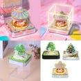 thumbnail image 2 of Necvior 2025 Light Up Desk Calendar, 3D Paper Carving Art Calendar Note Pad 2025 Timepie, 2 of 19