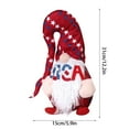 ViViSto Independence Day Large Doll Face Less Doll Decorations Home Red