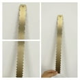 thumbnail image 2 of Yeacher Guitar Neck Notched Ruler Stainless Steel Guitar Neck Notched Straight Edge Luthiers Tool, 2 of 8