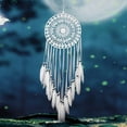 thumbnail image 3 of Angmile Dream Catcher with Natural Healing Crystals,Handmade Wall Hanging Ornament Home Decoration for Bedroom As Best Wishes Blessing, 3 of 6