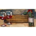 thumbnail image 3 of French-Roussia, Heather A. 18x11 Black Modern Framed Museum Art Print Titled - 93 Vino, 3 of 5