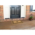 thumbnail image 3 of Heavy Duty Coir Door Mat Greco, Monogram N - 18" x 30", 3 of 4