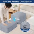 thumbnail image 3 of Organizador Autocomprimible Ultra Comprimible, Bolsas de Organizador para Edredones, Bolsa de Almacenamiento Plegable de Ahorra Espacio para Edredones, Mantas, Colchas, Ropa de Cama, Ropa, 3 of 4
