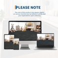 thumbnail image 4 of 2.5x8 Modern Solid Runner Rug for Hallway Contemporary Boho Minimalist Black Floor Carpets Machine Washable Non-Slip Low Pile Throw Rug Soft Premium Long Runners Rug for Kitchen Bathroom, 4 of 15