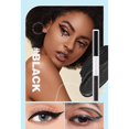 thumbnail image 4 of White Delineador de ojos de color líquido mate, sombra de ojos, juego de delineador de ojos con brillos líquidos metálicos, 4 of 5
