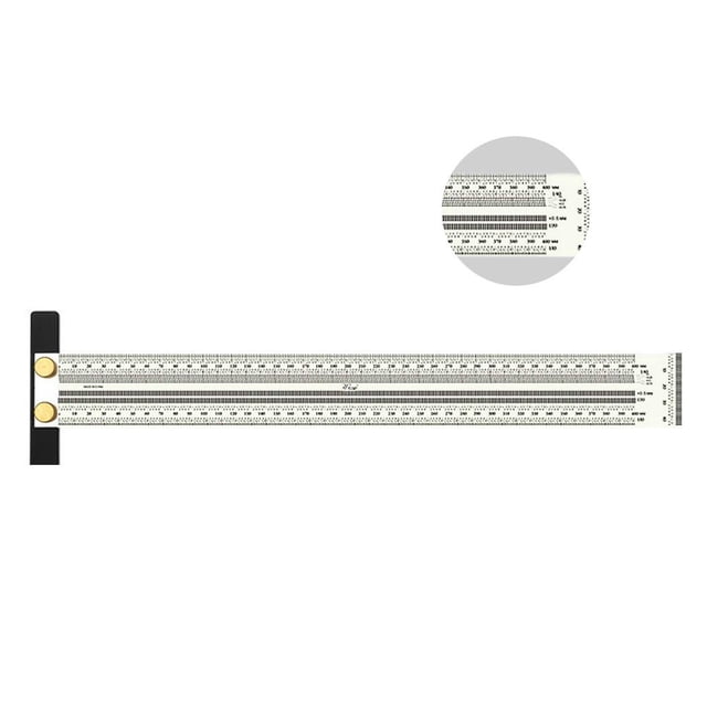 Regla De Marcado De Línea Scribe Con Agujeros Indicador De Marcado De Acero Inoxidable Herramienta De Carpintería De Alta Precisión seitruly FN006555-03