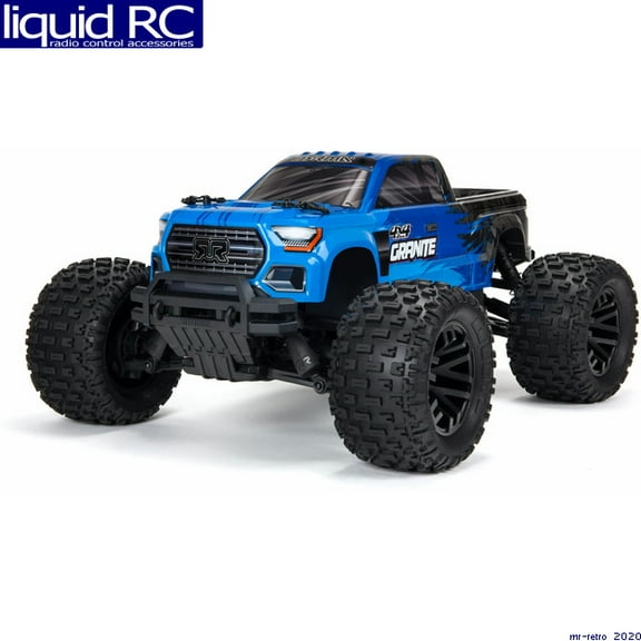 Arrma 4202XV3T1 1/10 GRANITE 4x4 MEGA 550 BRUSHED MONSTER TRUCK RTR BLUE