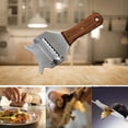 thumbnail image 4 of Cortador de trufas profesional de acero inoxidable con mango de madera, utensilios para el hogar Estilo A, 4 of 9
