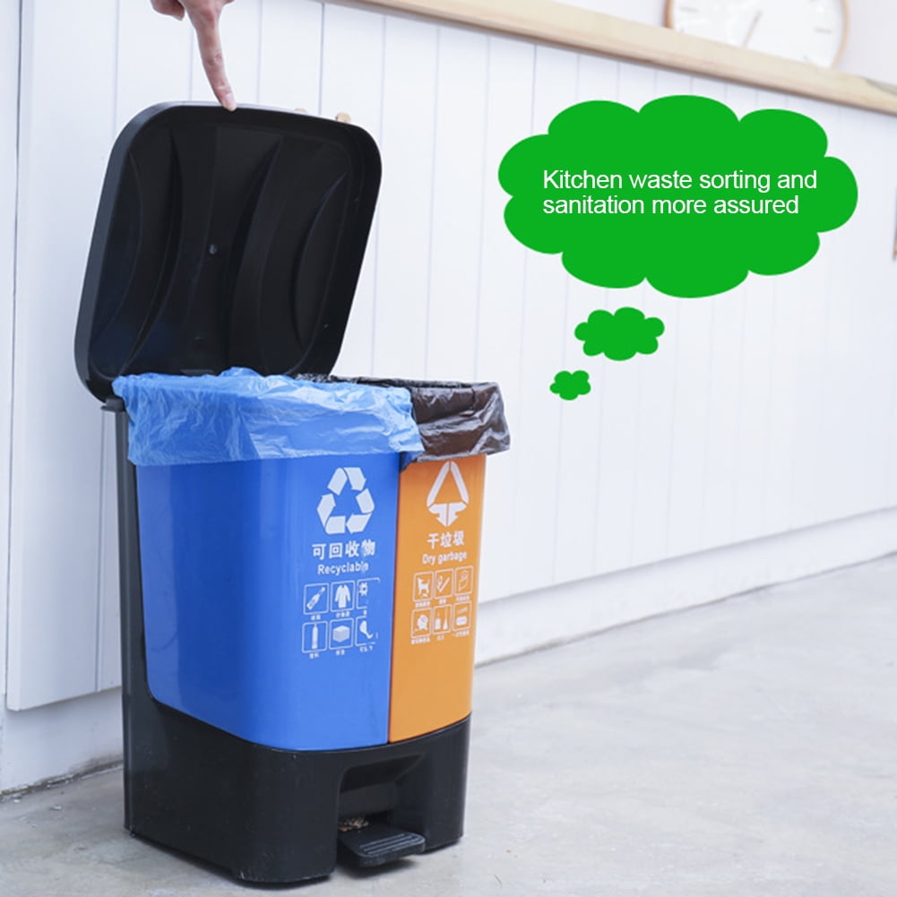 Wholesale 1Roll Thicken Disposable Garbage Trash Cans Wastebaskets Waste Bags 