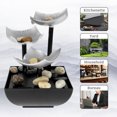 thumbnail image 3 of EUWBSSR Indoor Water Fountain Tabletop Fountain with Light and Pebble Meditation Water Fountain USB Powered Sound Relaxation Fountain Ornament, 3 of 6