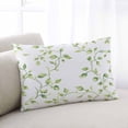 thumbnail image 2 of Green Branches Throw Pillow Cover 16 x 24 Inch Decorative Pillow Cover Spring Pastoral Branches Botanical Lumbar Pillowcase Seasonal Rectangle Cushion Case for Couch Sofa Bed Living Room, 2 of 7