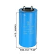 thumbnail image 2 of Uxcell 2Pcs Motor Start Capacitor, 300uf 300V CD60 Running Capacitor Starting Capacitor for Air Conditioners, Electric Motor Starts Running, 2 of 5