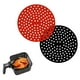 thumbnail image 2 of Fiudx Tapetes Reutilizables para Freidora, Revestimiento Antiadherente para Freidora de Aire, Aptos para Horno, Fáciles de Limpiar, Distribuyen El Calor, Versátiles para Freír, Cocinar Al Vapor y Hor, 2 of 7