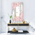 thumbnail image 4 of DESIGN ART Designart 'Capital Gold Sleek 12' Printed Glam Ultra Modern Mirror 27.5in.x39.5in., 4 of 5