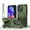 Armygreen, variant on for iPhone 16 Pro Case, Built-in Kickstand, Compatible with Magsafe, Luxury Military-Grade Armor Shockproof Drop Protective Rugged Hybrid Cover with Shoulder Strap for iPhone 16 Pro, Black