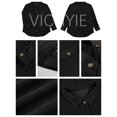 thumbnail image 2 of Blusa holgada de pana VICHYIE para mujer, 2 of 7
