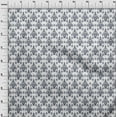 thumbnail image 3 of oneOone Georgette Viscose Fabric Diamond & Swirl Ikat Print Fabric BTY 42 Inch Wide, 3 of 4