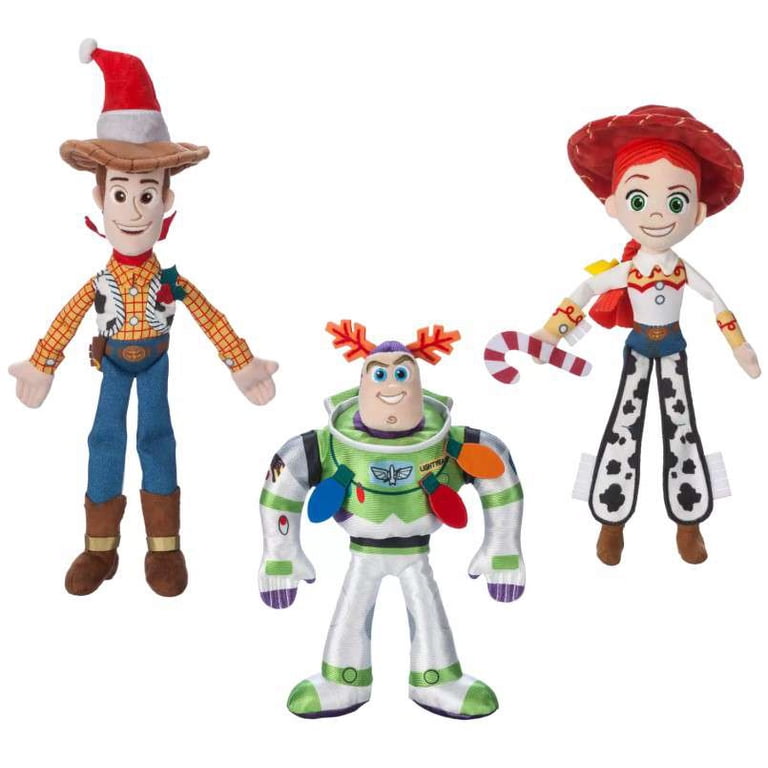 Toy Story 2024 Holiday Jessie, Buzz Lightyear & Woody 3-Piece