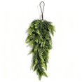 thumbnail image 2 of 28 Inch Christmas Norfolk Branches Wall Hanging Decoration, Upside Down Christmas Wreath for Front Door Home, 1 Pack, 2 of 7