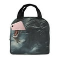 thumbnail image 1 of Easygdp Cloud White Dragon Bolsa Térmica Premium - Tela Oxford Impermeable, Gran Capacidad, Bolsillo Frontal, Unisex para Trabajo, Escuela, Actividades al Aire Libre y Picnics, 1 of 8