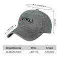 thumbnail image 6 of Western Kentucky University Hat Adult Adjustable Classic Washed Casquette Cap Hat Baseball Cap, 6 of 8