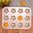 thumbnail image 3 of Necvior Non Stick Cake Mold Cake Pans Star Shaped Cake Pans Bakeware Carbon Steel Material Baking Pans Kitchen Baking Accessory, 3 of 19