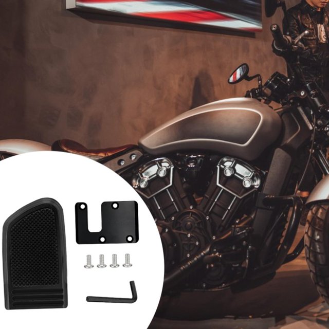 Colaxi Brake Pedal Cover Directly Replace Extender Set, Metal for Standard S/ST Anti Slip Utility Accessories Black
