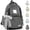 Black, variant on Y2k Star Backpack Preppy Whimsical Cute Stripe Lace Bookbag,White