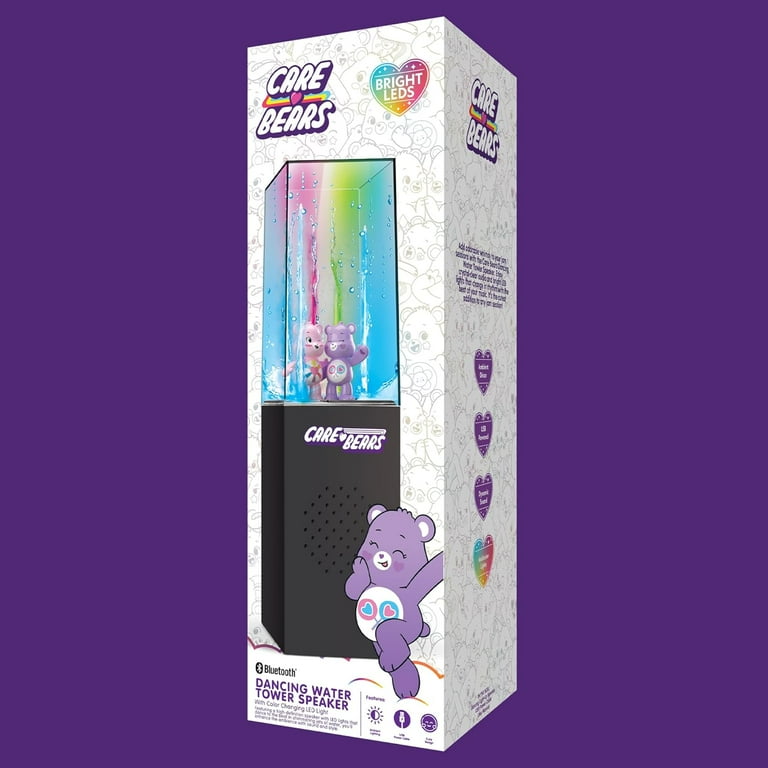 Care Bears Bluetooth Dancing Water Tower Speaker with Color