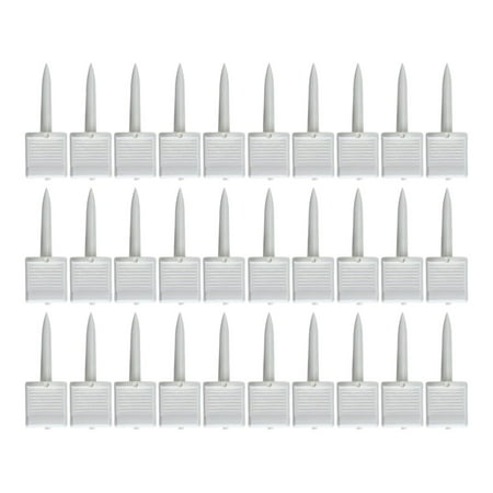 AOOOWER 30 Pcs Reusable Archerys Paper Targets Face Pins Targets Nails Replacement Plastic Lengthening Shooting Targets Pin