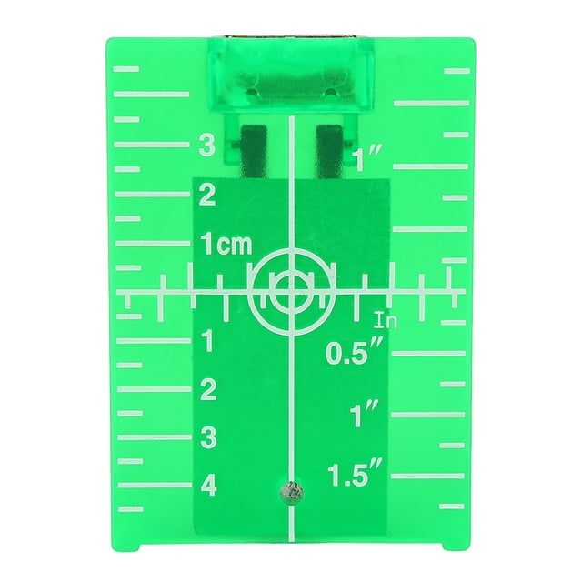 Target Plate, Target Plate With Leg For Meter Line Double Scale Distance Measuring Tool Target Plate