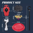 thumbnail image 5 of Trompos Top Beyblade Burst Bey Blade Battle, 4 Piezas colores, 5 of 5