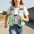 thumbnail image 2 of Hiking Hydration Vest Running Pack Adjustable Breathable for Camping Travel Daily, 2 of 9