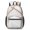 White and Copper Marble Pattern-1, variant on White and Copper Marble Pattern 17" Waterproof Oxford School Backpacks for Teens, S-Shape Padded Straps, for School, Travel, Hiking, Camping