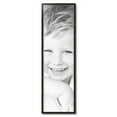 thumbnail image 2 of ArtToFrames 12" x 41" Black Square with Gold Beads Picture Frame, 12x41 inch Black Wood Poster Frame (WOM-5021), 2 of 7