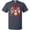 Navy Blue, variant on Inktastic Dragon Holding Dice Christmas Lights T-Shirt