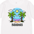 thumbnail image 4 of Inktastic Summer Vacation in the Bahamas Boys or Girls Long Sleeve Toddler T-Shirt, 4 of 5