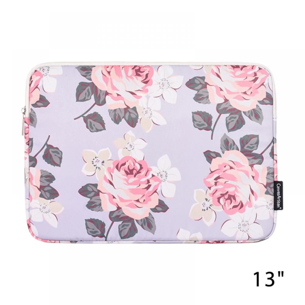 floral computer bag