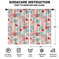 thumbnail image 2 of Pioneer Flower Floral Print Pattern Teens Curtains,Teens Insulated Curtains Set Of 2,Bedroom Essentials,Toddler Room Decor 52"x84", 2 of 5