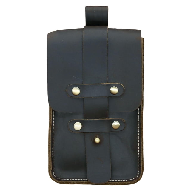 Riñonera de cuero PU Riñonera Monedero Decoración Cosplay Bolsa Artesanía Estilo retro Riñonera para correr Deportes Vacaciones Viajes Fin de semana pequeño y negro Macarena Riñonera
