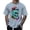 Sky Blue, variant on Bibifish Mens Short Sleeve Graphic Tee Shirt Retro Skull Print Breathable Casual Rock Style Crew Neck T-Shirts