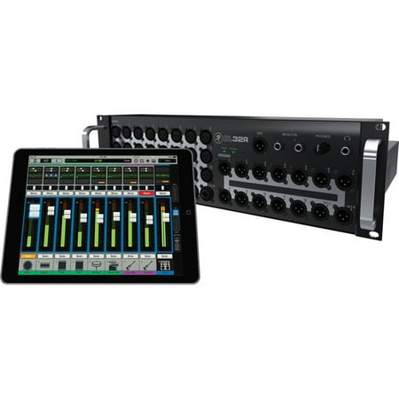 - Mackie DL32R 32-Channel Digital Rackmounted Mixer w/ iPad Control