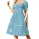 thumbnail image 1 of Vestido de noche de manga corta Montessori Doodles Vestidos de mujer, 1 of 7