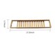 thumbnail image 5 of Bañera Caddy Bandeja Bamboo Spa Bañera Caddy Organizador Jabón Libro yeacher Bandeja para carrito de bañera, 5 of 6
