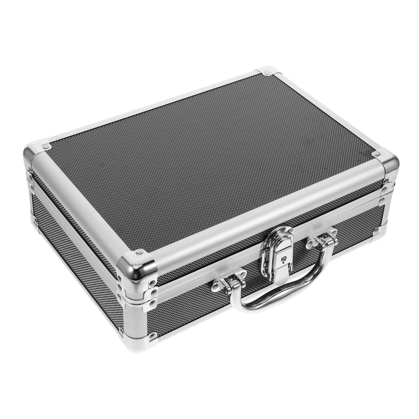 Worgeous Aluminum Alloy Briefcase With Lock And Foam Metal Hard Case Toolbox For Men Women Travelers Luggage Craftsman Travel Cash