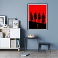 thumbnail image 7 of Diamond Art Kit for Adults, Silhouette Warrior Women Red Background Diamond Painting for Adults Beginners, 5D DIY Diamond Art Painting Kits, Colorful Diamond Painting Craft for Home Decor 12x16, 7 of 7