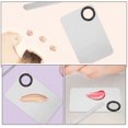 thumbnail image 3 of RENACLIPY 1 Set Metal Paint Tray for Professional Design Mixing Makeup Stainless Steel Assorted Color, 3 of 7