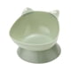 thumbnail image 1 of Cuenco para gatos, cuenco para perros, dispensador de agua Cervical, cuenco portátil estable para aperitivos para gatos, contenedor de comida , VERDE, 1 of 8
