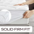 thumbnail image 3 of MAXI RV Size (48 x 75) Mattress Pad - Luxurious Cotton Sateen Mattress Protector - Soft, Comfortable, & Breatheable Mattress Cover - Mattress Pad Protects Mattress from Dust, Dirt, Spills, and Stains, 3 of 9
