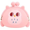 thumbnail image 1 of Cute Mini Purse Wallet Cartoon Animal Silicone Coin Pouch Handbag, 1 of 3